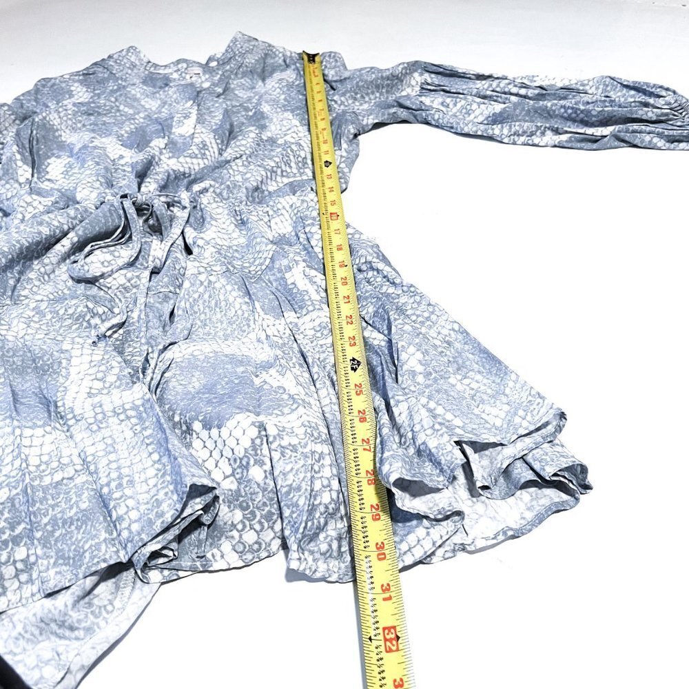 Olivaceous Vici dress bubble sleeves Size Small - Picture 13 of 14